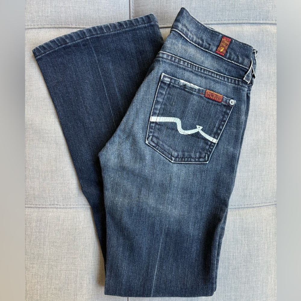 7 For All Mankind Vintage Flare Jeans 24”
